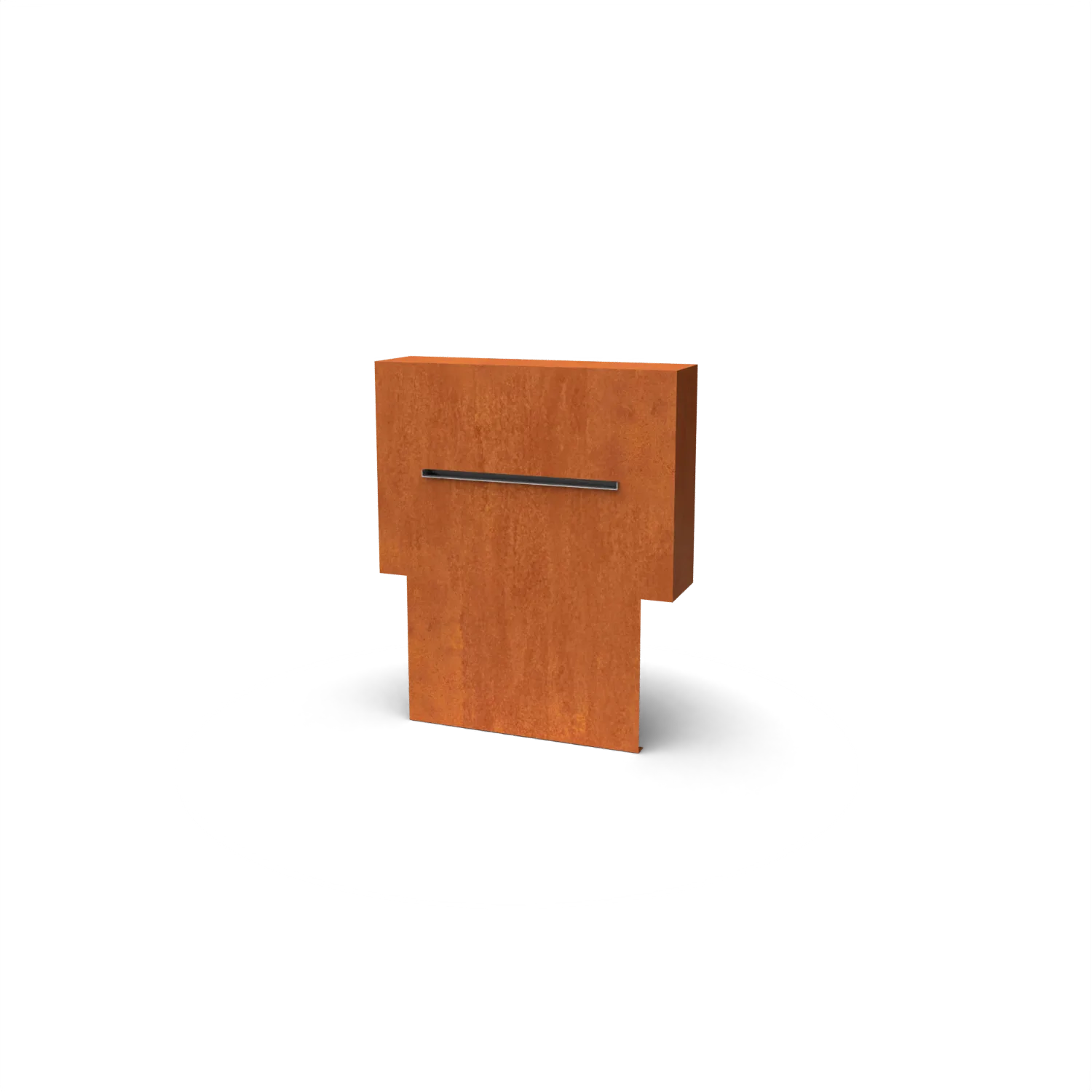 kledingkast, deur meubel, houten kast, handvat metalen, bruine kast