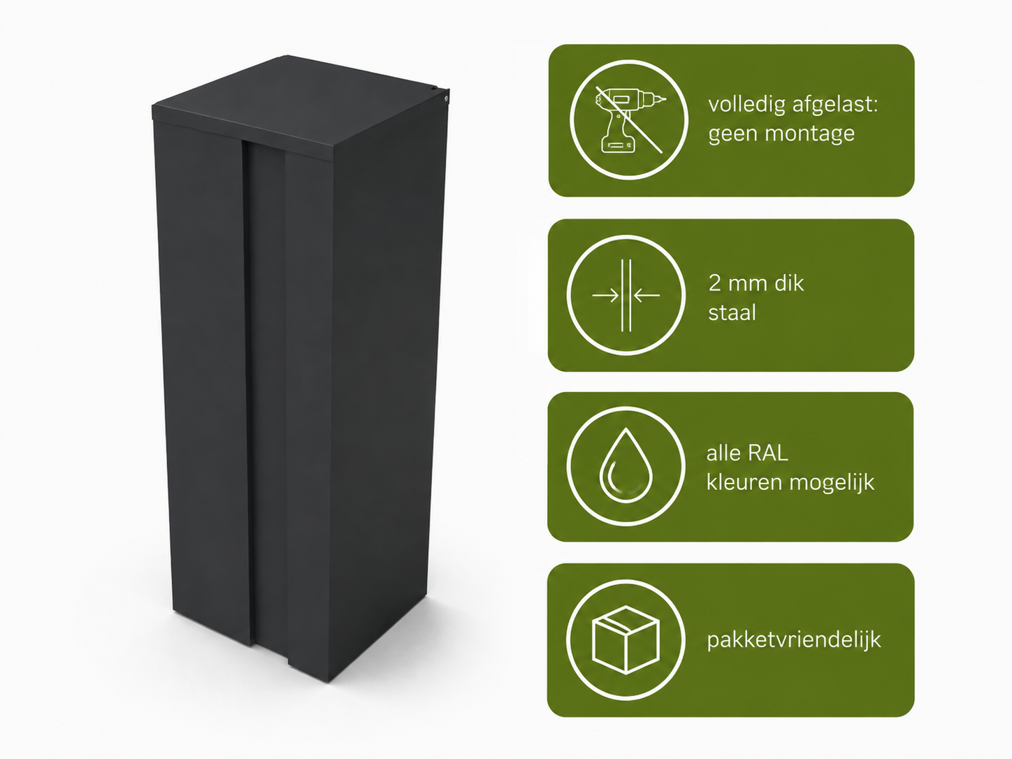 Collu combi pakketbrievenbus