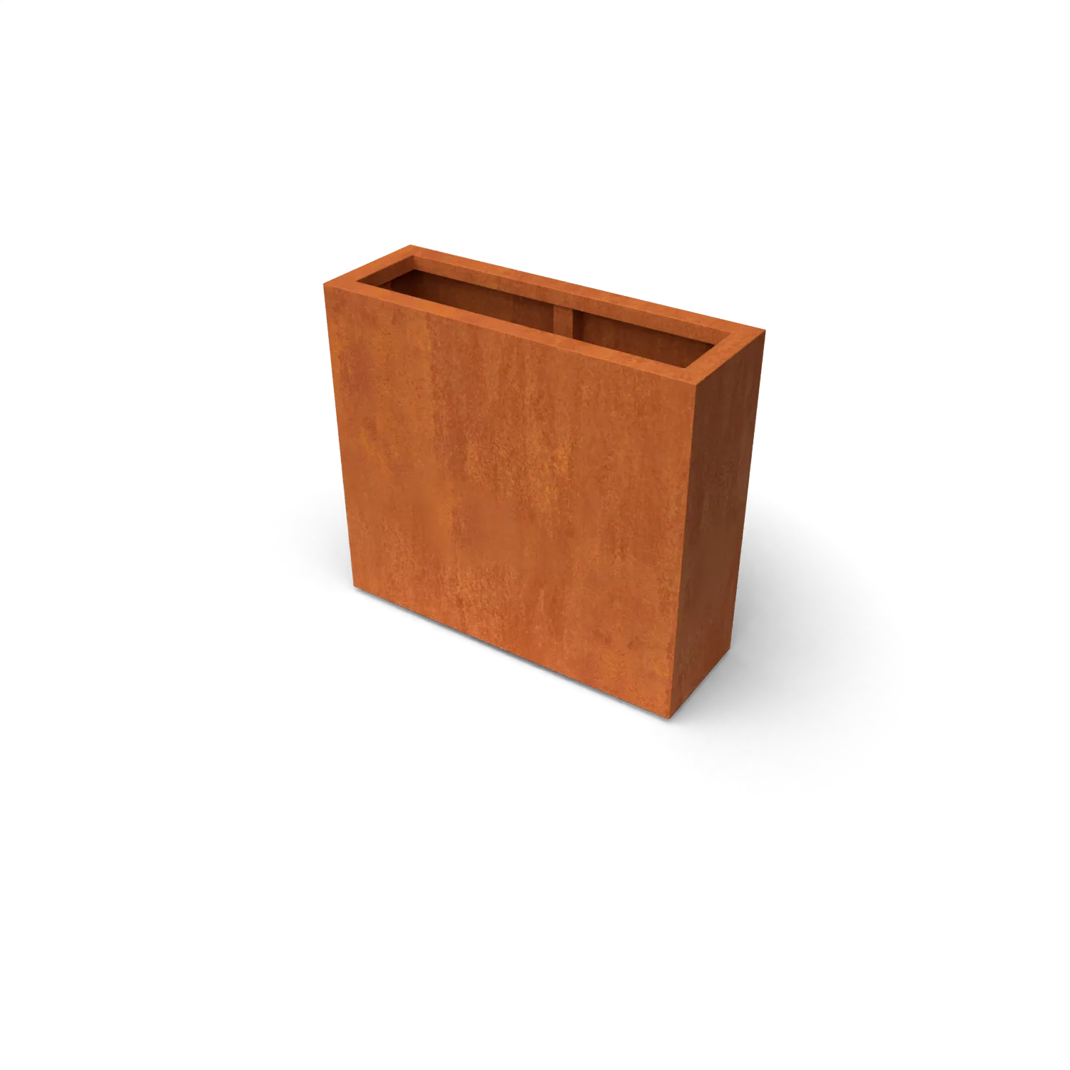 planter, hout, rechthoekig, rustiek, holle, bloempot, baksteen, vierkant, houten, oranjebruin