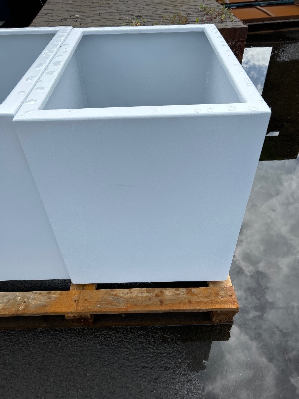Artesa plantenbak aluminium zonder bodem - RAL 9016