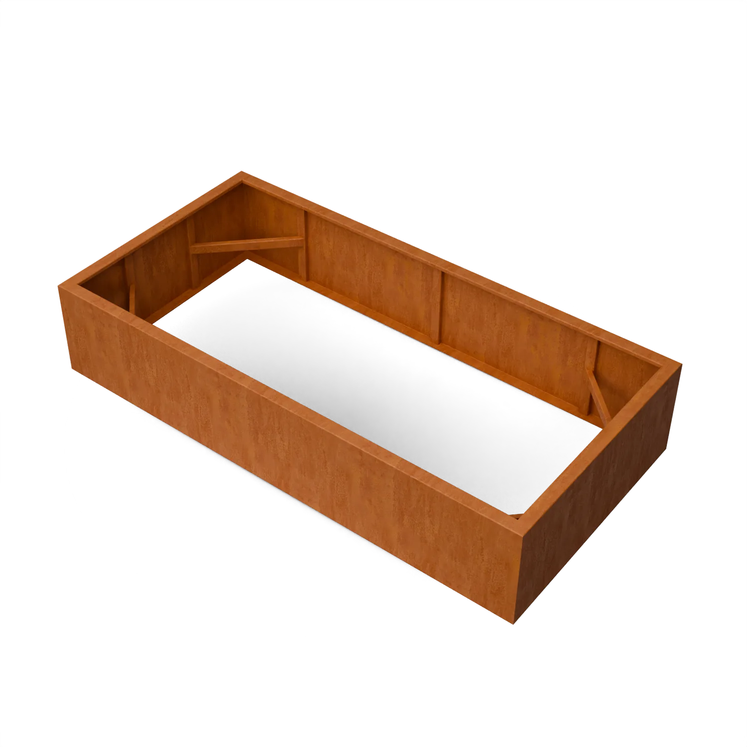 houten frame, kist, verdeelbak, houten constructie, natuur hout, houten frame, rectangulaire lijst, verdiept frame, houten constructie, malereijg passende