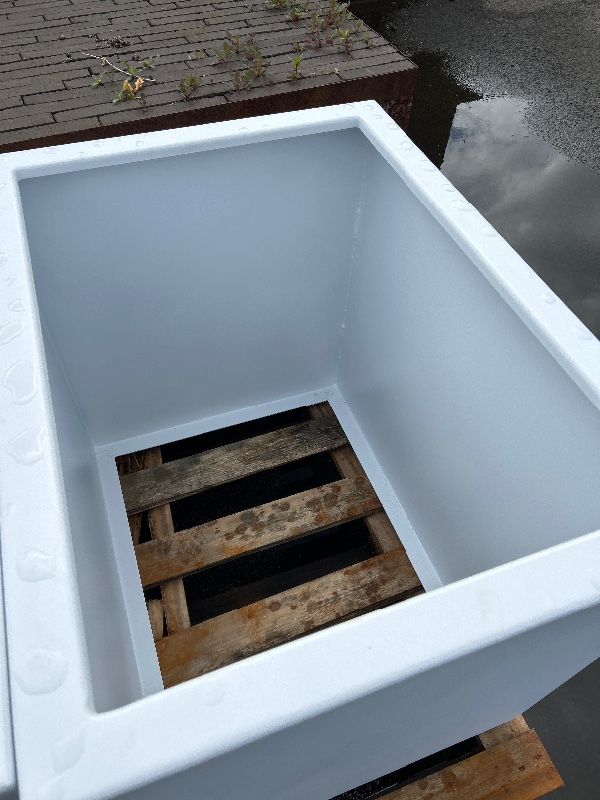 Artesa plantenbak aluminium zonder bodem - RAL 9016