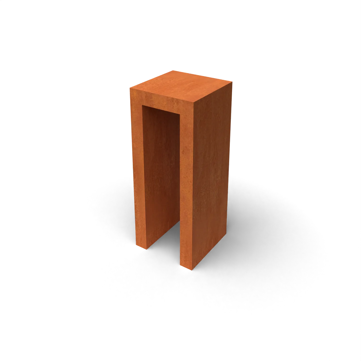 opening, rusty, brick, frame, construct