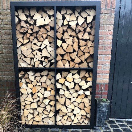 Beltza houtopslag zwart
