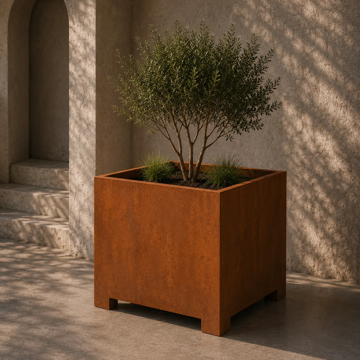 Artesa planter with high legs