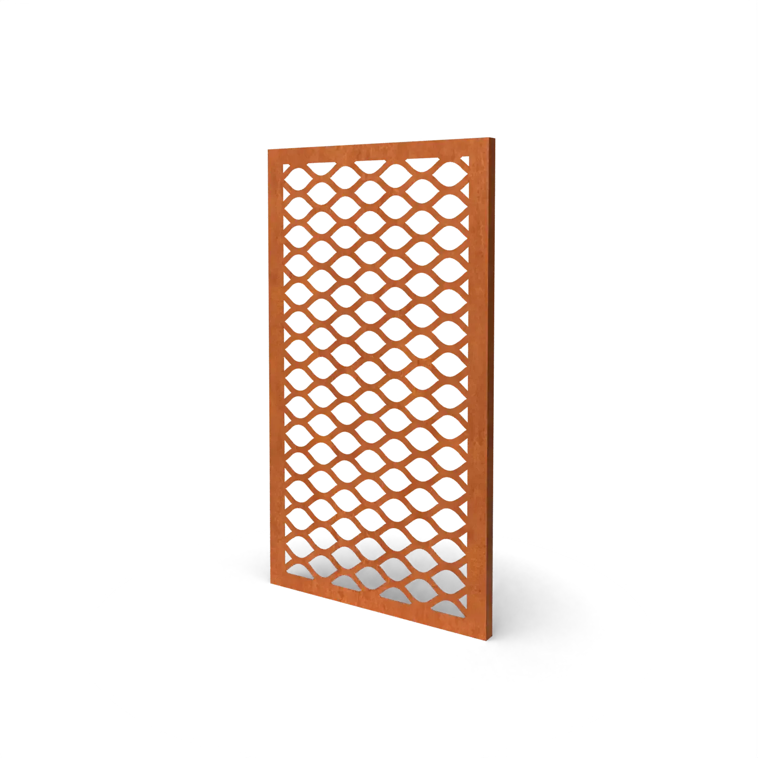 Gerofence tuinschutting motief Comb cortenstaal