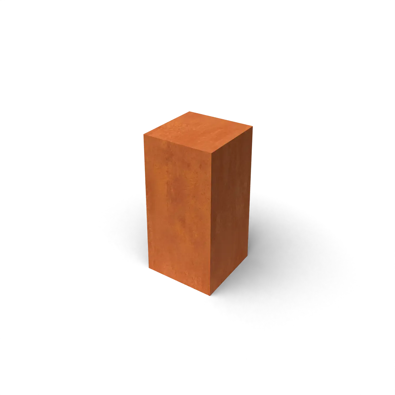 Solid plinth