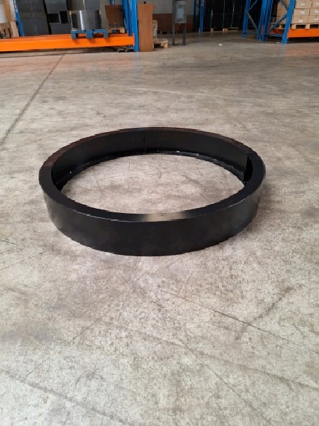 Boomcirkel staal met zinc coating - RAL 9005